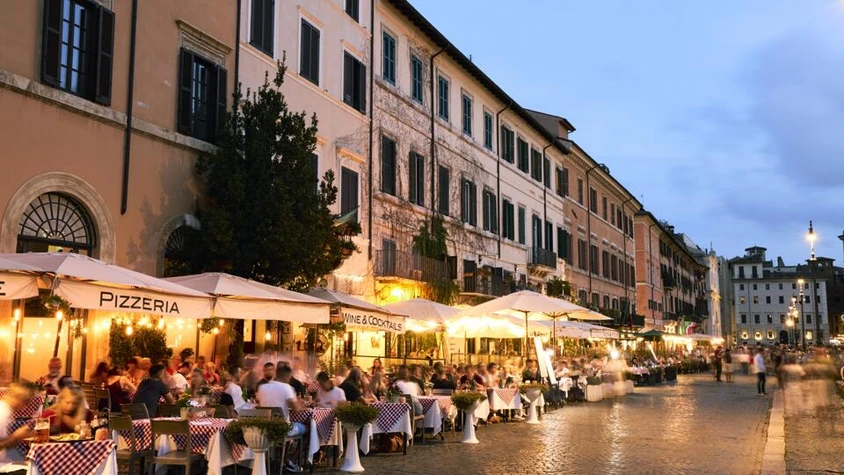 Restaurants an der Piazza Navona