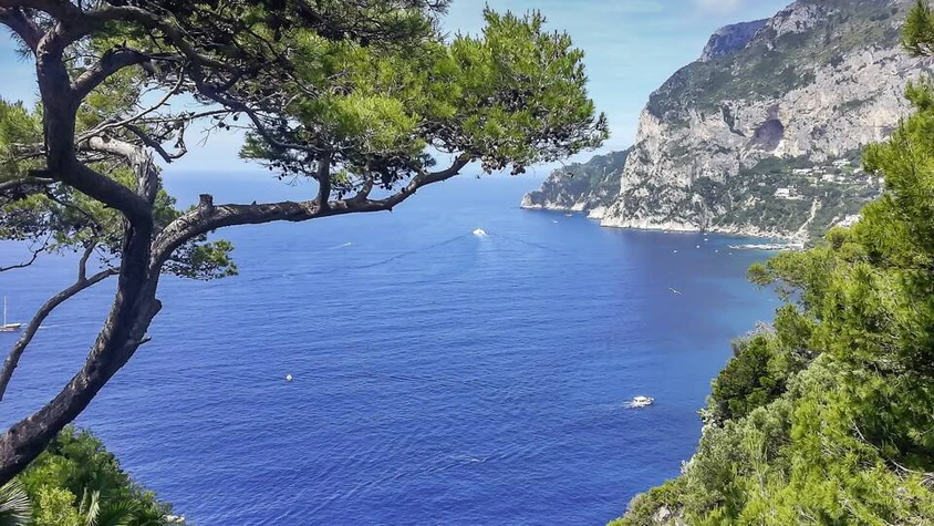 Die Steilküste von Capri
