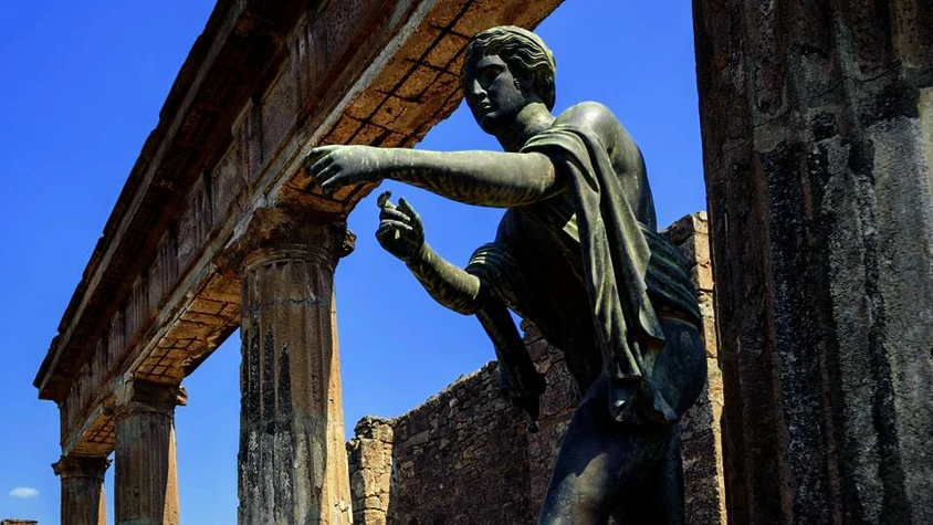 Auf dem Forum von Pompeji