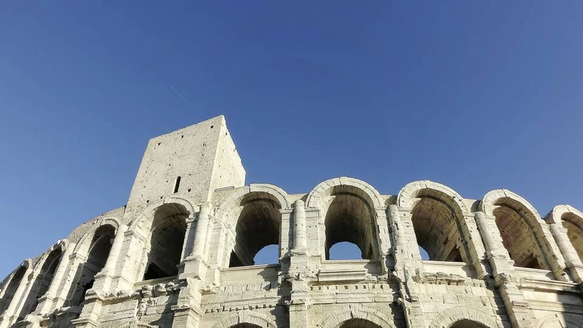 Das römische Theater in Arles