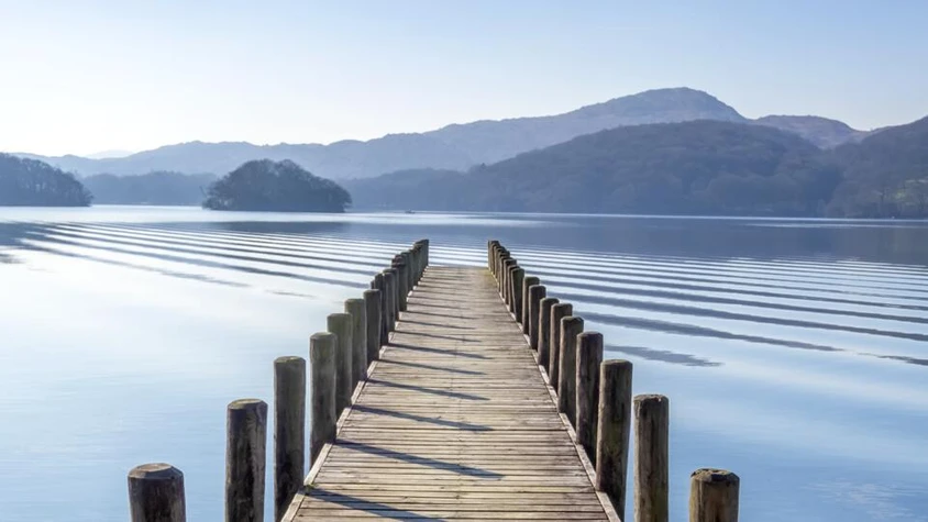 Moment der Ruhe im Lake District