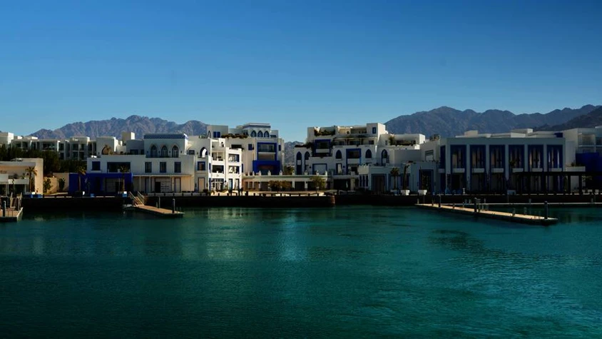 Das Hotel cloud7 in Akaba am Roten Meer