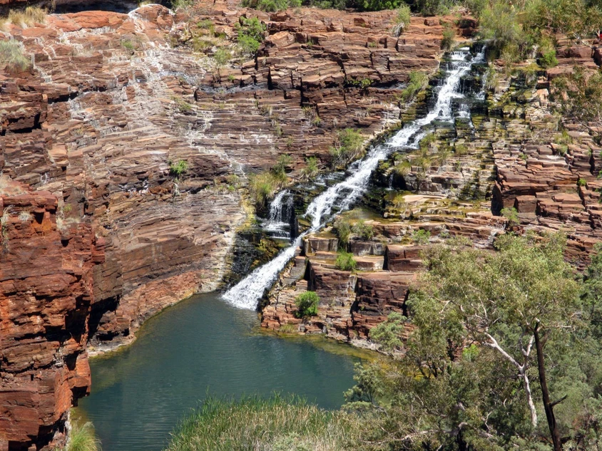 Australien Reise - Fortescue Falls
